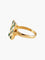 Bague Bague Art Déco Or Jaune Motif Damier 58 Facettes