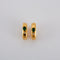 Boucles d'oreilles POIRAY - Créoles Emeraudes Diamants 58 Facettes