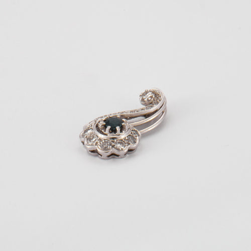 Pendentif Pendentif Diamants & Saphir 58 Facettes