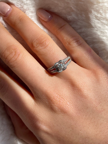Bague SOLITAIRE MAUBOUSSIN CHANCE OF LOVE N°2 58 Facettes