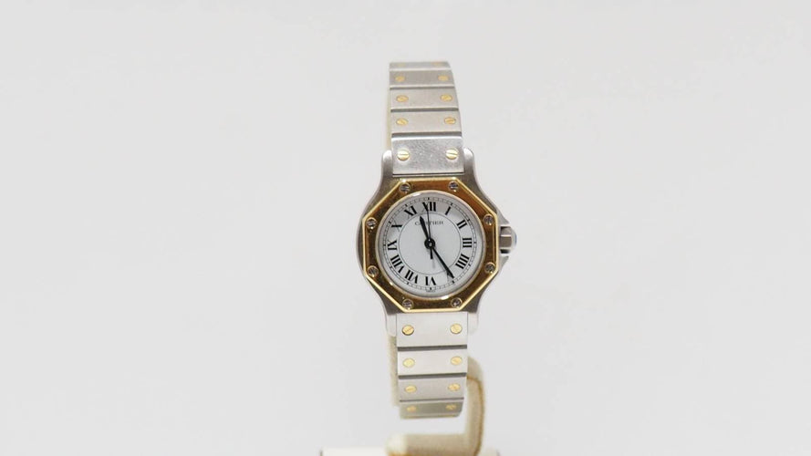 Montre Montre Cartier Santos octogonale 58 Facettes 31195