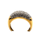 Bague 55 Bague or jaune diamants 58 Facettes 13105
