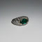 Bague Cartier - Bague Vintage Émeraude et diamants 58 Facettes
