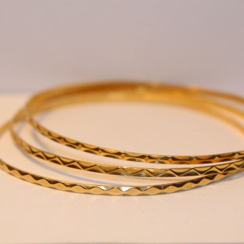 Bracelet 3 Bracelets Or jaune 58 Facettes 11685