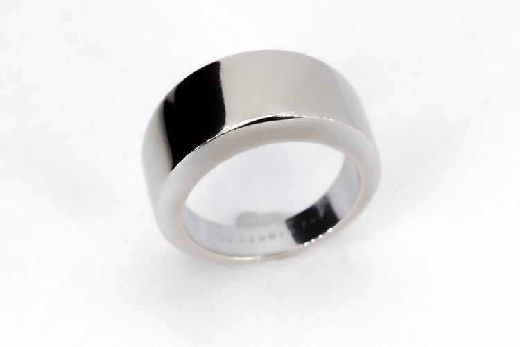 Bague 55 Bague OJ Perrin Or blanc 18k 58 Facettes