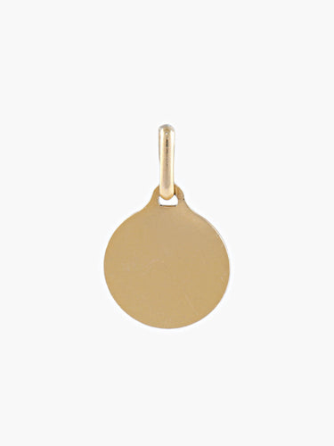 Pendentif Médaille Amour A.Augis, Plus qu’hier moins que demain 58 Facettes