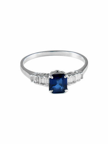 Bague Bague Or Blanc Diamants 58 Facettes