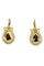 Boucles d'oreilles DORMEUSE MODERNES GRENATS 58 Facettes 050471
