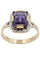 Bague BAGUE ANCIENNE AMÉTHYSTE ET DIAMANTS 58 Facettes 044651