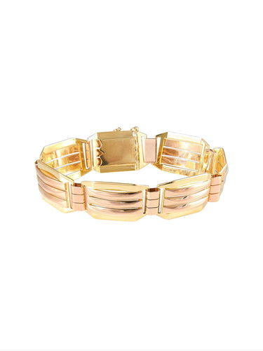 Bracelet Bracelet Deux Ors 58 Facettes