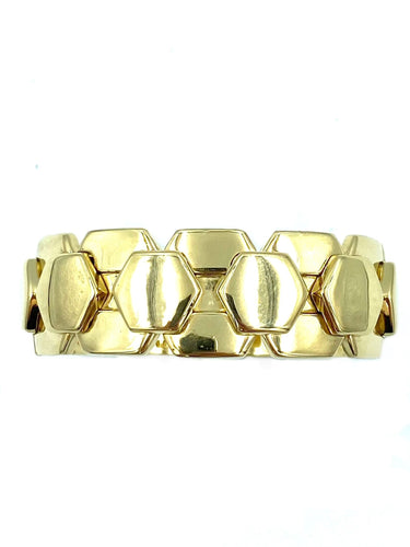 Bracelet MARINA B. Bracelet Hexa or jaune 18K 58 Facettes