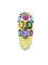 Bague Bague jonc or jaune 18K et saphirs de couleur 58 Facettes