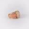Bague 50.5 Van Cleef & Arpels - Bague vintage Diamants Jade rose 58 Facettes