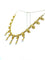 Collier Collier draperie 19ème or jaune et perles 58 Facettes