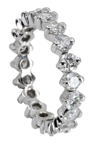Bague ALLIANCE MODERNE DIAMANTS 58 Facettes 050861