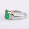 Bague Bague Emeraude et Diamants troïdia 58 Facettes
