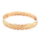 Bracelet Bracelet jonc dentelle or jaune 58 Facettes