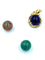 Pendentif GILBERT ALBERT. Pendentif or jaune et billes interchangeables 58 Facettes