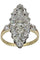 Bague BAGUE MARQUISE DIAMANTS 58 Facettes 048691