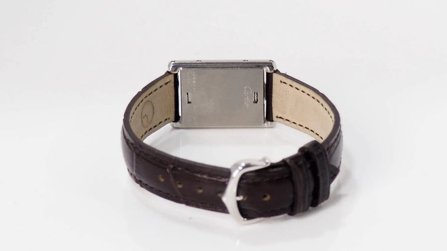 Montre Montre Tank basculante de Cartier 58 Facettes 31910