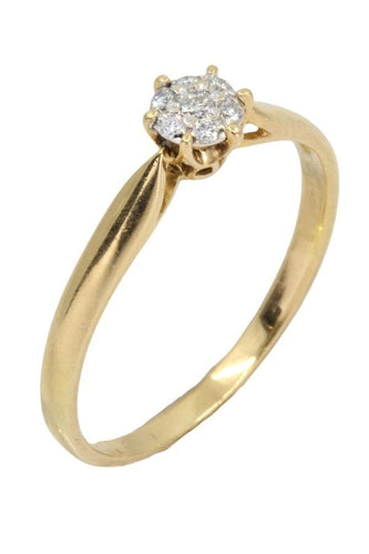 Bague BAGUE STYLE SOLITAIRE DIAMANTS 58 Facettes 048541