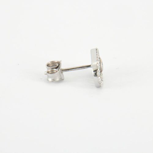 Boucles d'oreilles Boucles d'oreilles en Or blanc & diamants 58 Facettes