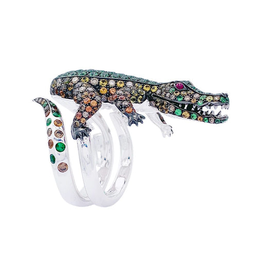 Bague 53 Boucheron - bague or blanc, diamants 58 Facettes 32541