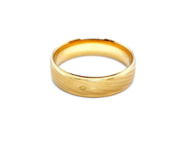 Bague 62 Bague Alliance Or jaune 58 Facettes 990264CN