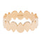 Bague 53 Ginette NY Bague Be Mine Bliss Eternity Band Or rose 58 Facettes 2519179CN