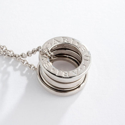 Collier BVLGARI - Collier collection B.Zero1 Or gris 58 Facettes 1