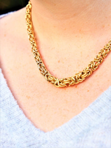 Collier Collier Maille royale Or jaune 58 Facettes 1719303CN