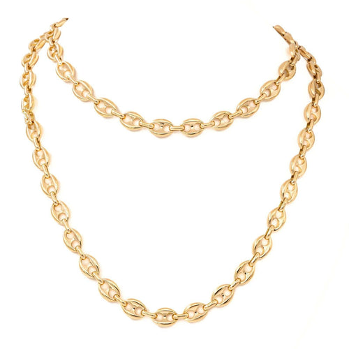 Collier Collier grain de café Or jaune 58 Facettes 2090584CN