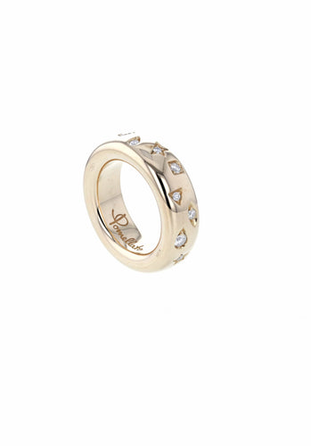Bague 53 Bague POMELLATO Iconica Moyen Format en Or Rose 58 Facettes 58740-54186