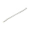 Bracelet Bracelet fleurettes en or blanc et diamants. 58 Facettes 31830