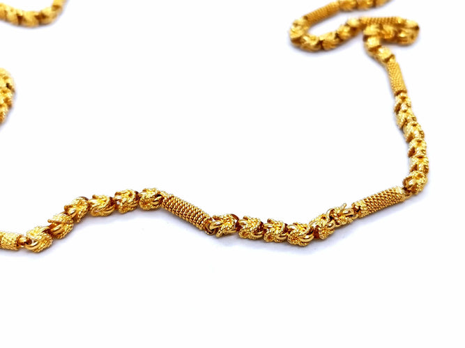 Collier Collier Sautoir Or jaune 58 Facettes 968070CN