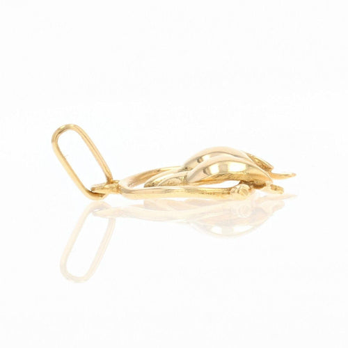 Pendentif Pendentif or couple d'oiseaux 58 Facettes 16-195A