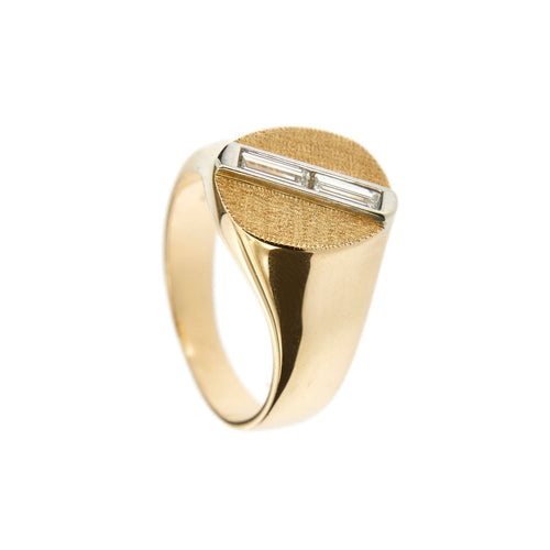 Bague 60 Bague Chevalière homme diamants 58 Facettes 29167