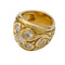 Bague 52 Bague vintage or jaune et diamants. 58 Facettes 31630