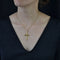 Pendentif Croix ancienne ajourée en or jaune 58 Facettes 19-015B