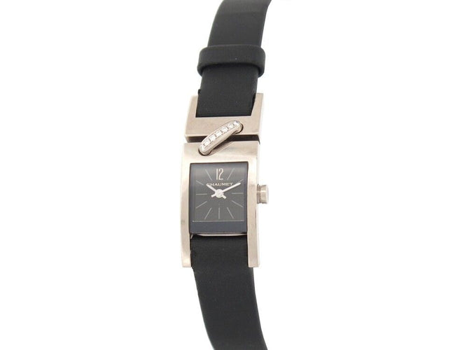 Montre montre CHAUMET lien 38mm or blanc 18k diamants quartz 58 Facettes 257201