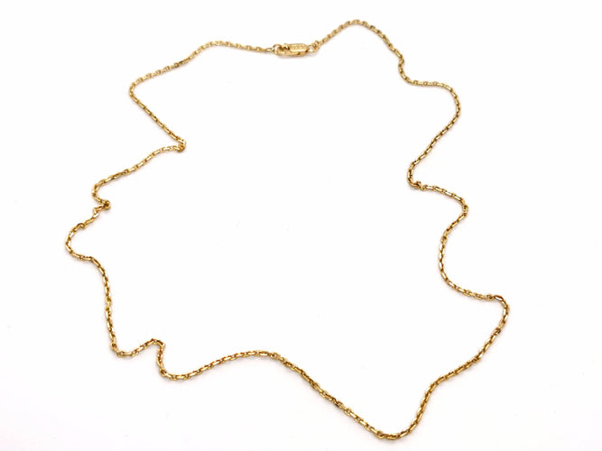 Collier Collier Maille forçat Or jaune 58 Facettes 1179549CD