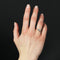 Bague 55 Bague ancienne solitaire diamants 58 Facettes 23-371