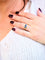 Bague 53 Bague Jonc Or jaune Saphir 58 Facettes 1639193CN