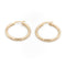 Boucles d'oreilles Boucles d'oreilles  Créoles Or jaune 58 Facettes 1670386CN