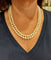 Collier COLLIER DE PERLES 2 RANGS ÉMERAUDE 58 Facettes 068421
