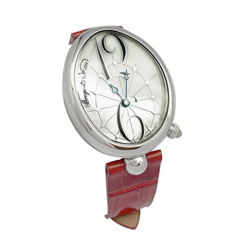 Montre Montre Breguet, "Reine de Naples", acier, cuir. 58 Facettes 31380