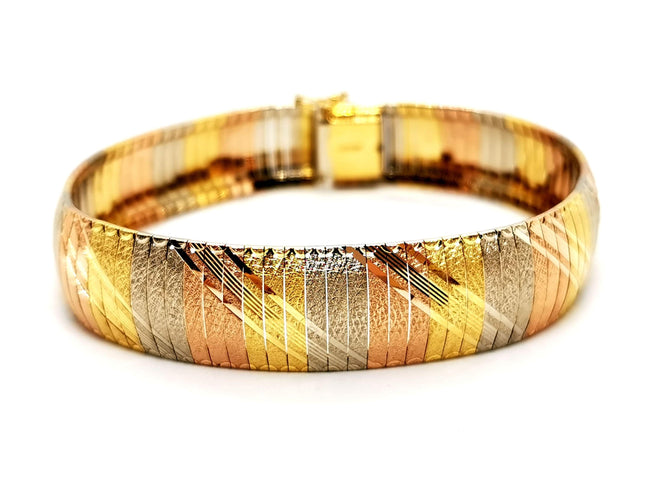 Bracelet Bracelet Manchette Or jaune 58 Facettes 1292442CN