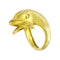 Bague 52 Bague Hermès, "Dauphin", or jaune. 58 Facettes 32586