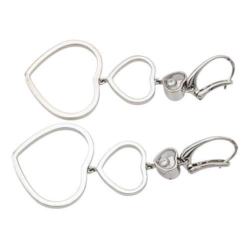 Boucles d'oreilles Chopard Boucles d'oreilles Or blanc Diamant 58 Facettes 2549312CN