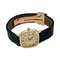 Montre Montre Piaget en or jaune, cuir. 58 Facettes 31415